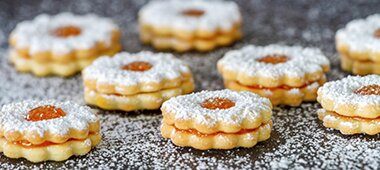 Sablé à la confiture